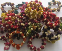 PULSERAS EN CASCARA DE NARANJA 